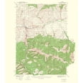thumbnail image 2 of USGS 12x13 White Modern Wood Framed Museum Art Print Titled - John Day Oregon Quad - USGS 1967, 2 of 4