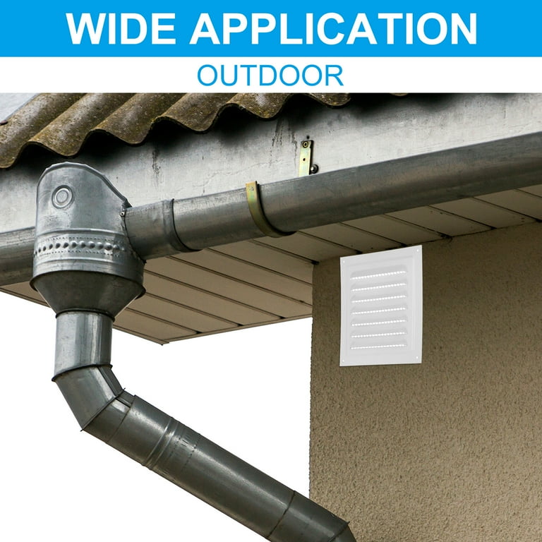 Hvac Attic Vent Uxcell Attic Vent Soffit Vent Aluminum Alloy Floor