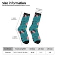 thumbnail image 2 of Honeii Dachshund Dog Print Adult Socks,Crew Socks,Casual Calf Socks,Daily Wear Socks for Men & Women, Perfect for Sports, Casual and Everyday Use, 2 of 6