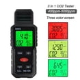 thumbnail image 2 of New-3 In 1 CO2 Meter Air Quality Monitor Handheld 5000Ppm CO2 Monitor Measurement Carbon Dioxide / Detector, 2 of 5