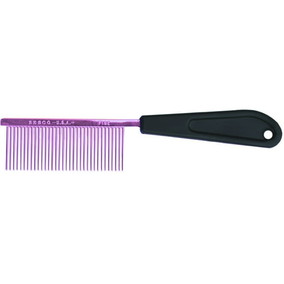 Resco Professional Anti-Static Comb for Pets, Fine, Candy Purple