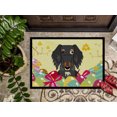 thumbnail image 3 of Carolines Treasures BB6128MAT 18 x 27 in. Easter Eggs Wire Haired Dachshund Dapple Indoor or Outdoor Mat, 3 of 4