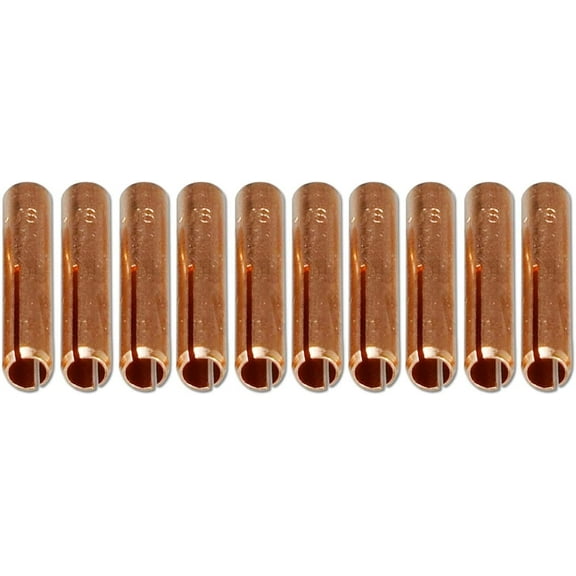 RIVERWELD 13N24 1/8" & 3.2mm TIG Collets Fit DB PTA SR WP-9 20 25 TIG Welding Torch 10PK