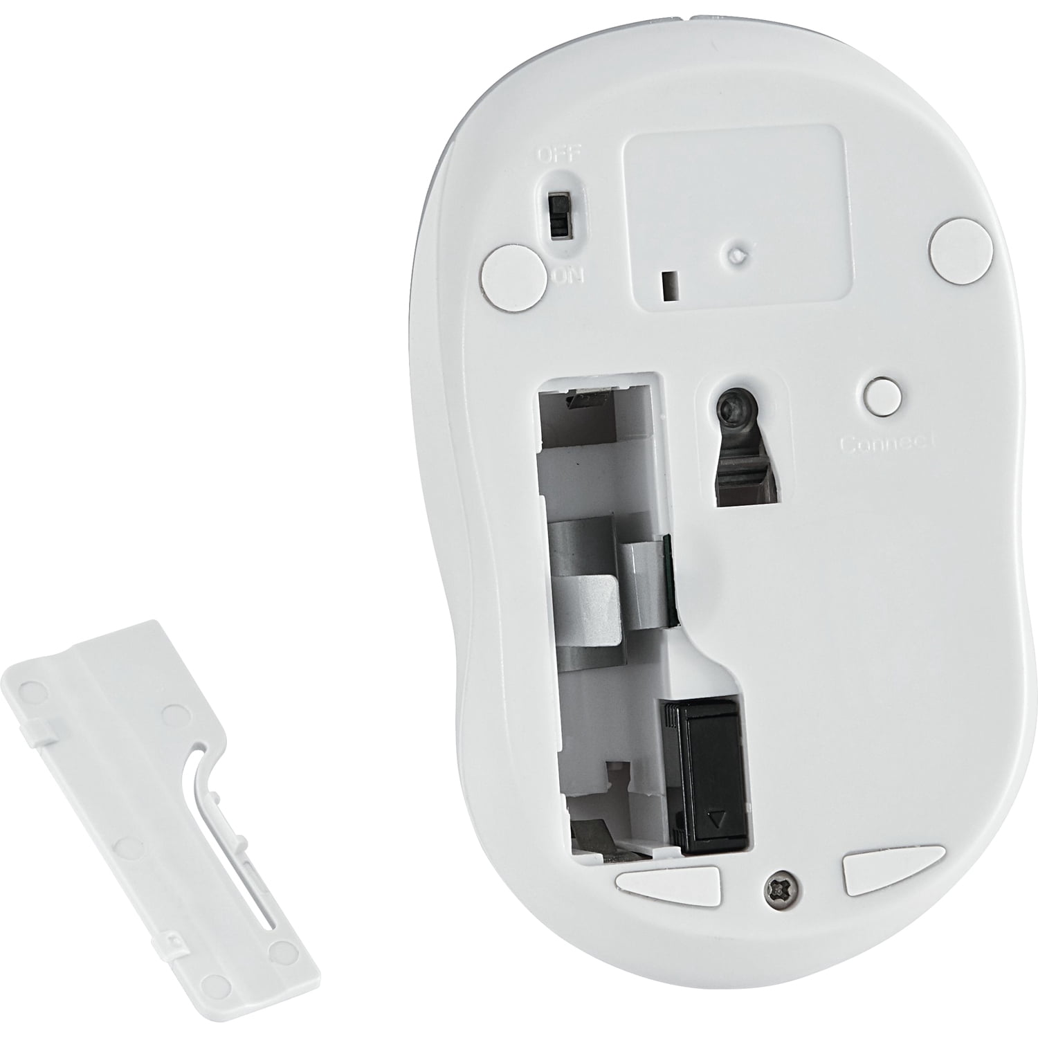Verbatim Silent Wireless Blue LED Mouse, Silver