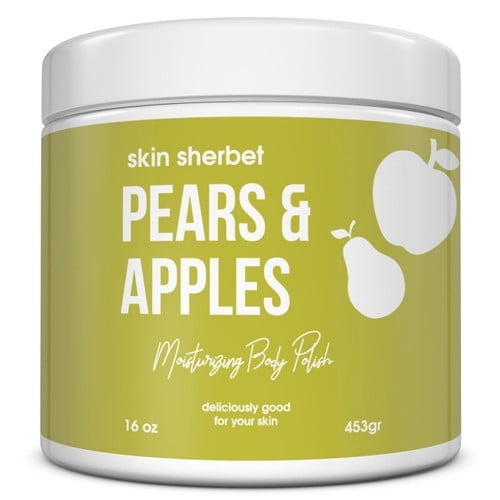 Midwest Sea Salt Company Pear & Apples Body Polish Salt Scrub - 16oz