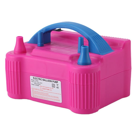 Electric Balloon Pump, 220V-240V 600W Balloon Pump, Balloon Pump, Portable Balloon Pump Balloons, Electric Air Pump with Double Nozzle, Electric Balloon Pump for Party Deco