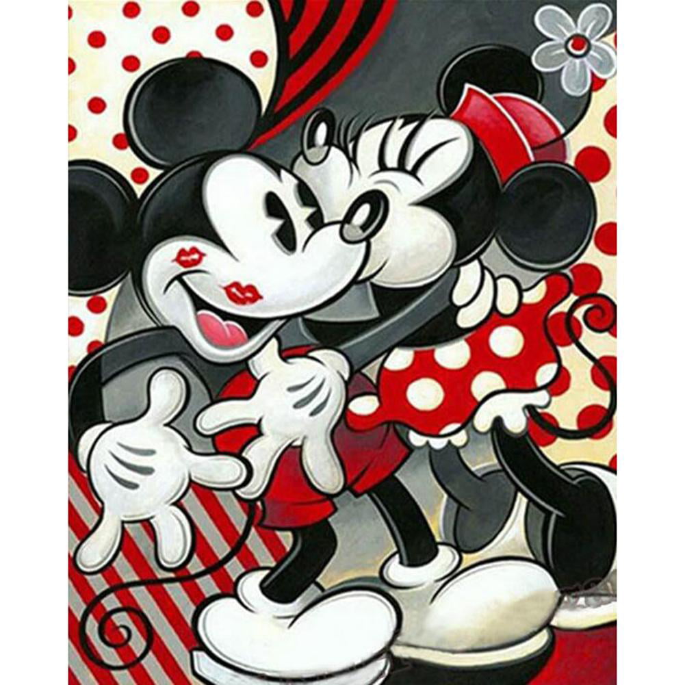 Full Drill 5D DIY Diamond Painting Embroidery Cartoon Mouse Stitch Kits Leisure 