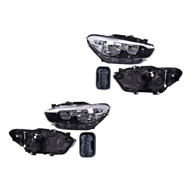 Par de FAROS SERIE 1 2016 al 2017 BMW DEPO .