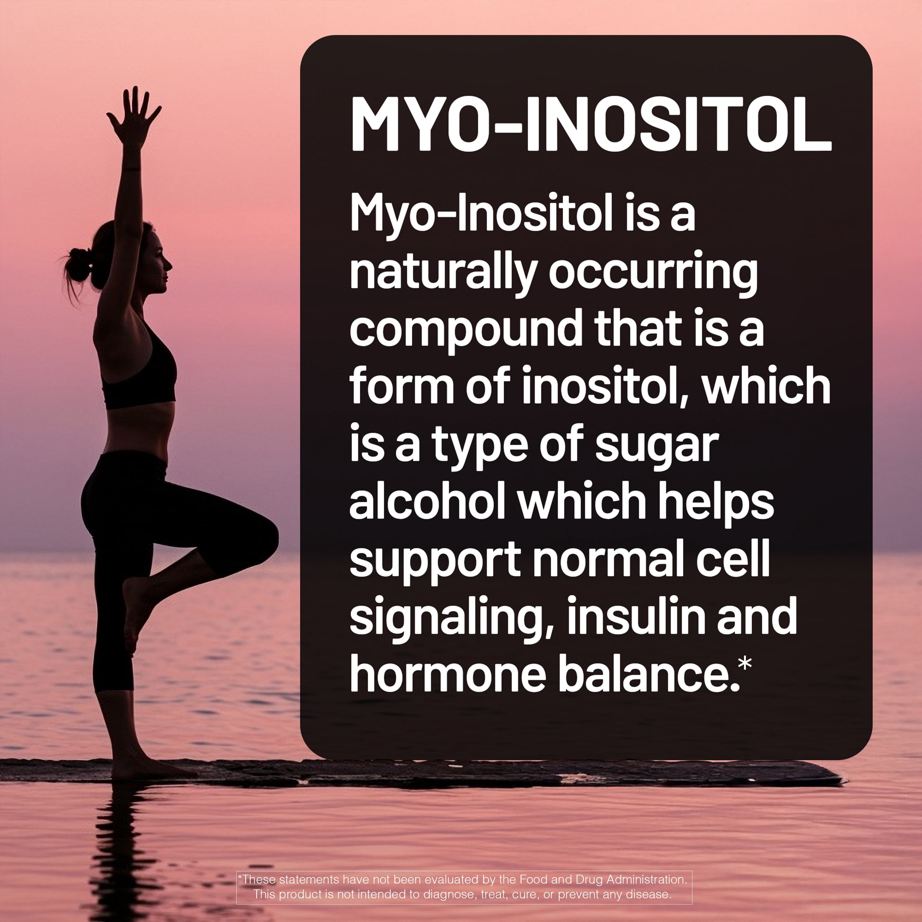 NatureWise Myo-Inositol & D-Chiro Inositol Supplement for Women  - Ideal 40:1 Ratio Myo-Inositol to D Chiro Inositol - Fertility Supplements for Women- Vegan, Non-GMO - 120 Capsules[30-Day Supply]