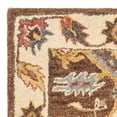 thumbnail image 5 of SAFAVIEH Antiquity Donnchad Traditional Wool Runner Rug, Dark Brown/Ivory, 2'3" x 8', 5 of 7