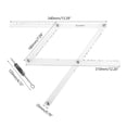 thumbnail image 4 of Pantograph Drawing Tool Durable Folding Scale Ruler Metric for Home, 4 of 7