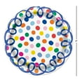thumbnail image 2 of Way to Celebrate! Squiggles & Dots Birthday Paper Dinner Plates, 9in, 10ct, 2 of 3