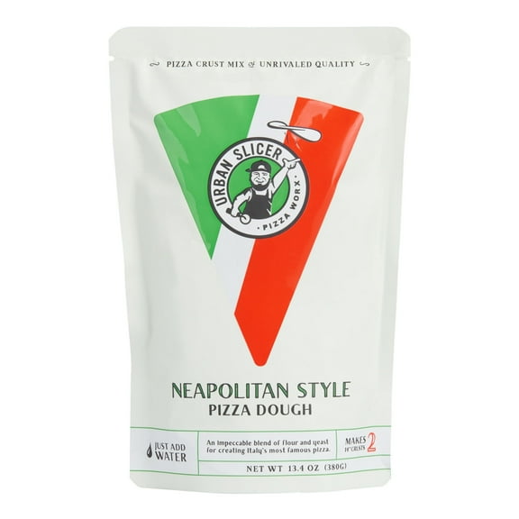 Urban Slicer Neapolitan Style Pizza Dough Mix 13.4 oz. Pack of 4