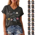 thumbnail image 4 of JINGTIAN Dolly Women's Graphic Tee Vintage Country Music T-Shirt Western Nashville Shirt Short Sleeve Crew Neck Concert Fan Top, 4 of 6