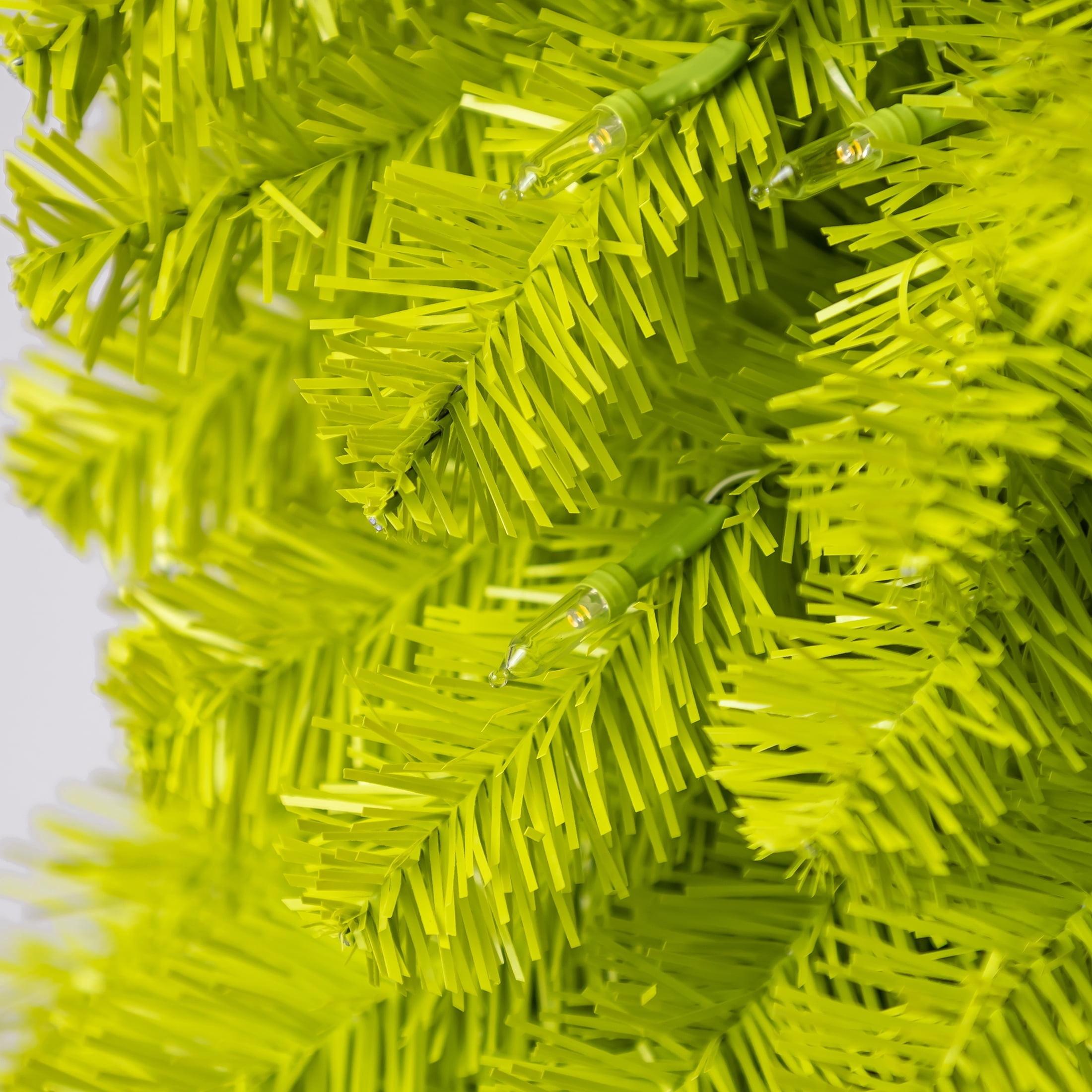6' Pre-Lit Lawndale Spruce Green Artificial Christmas Tree with 250 Warm White LED Lights and Stand, by Holiday Time