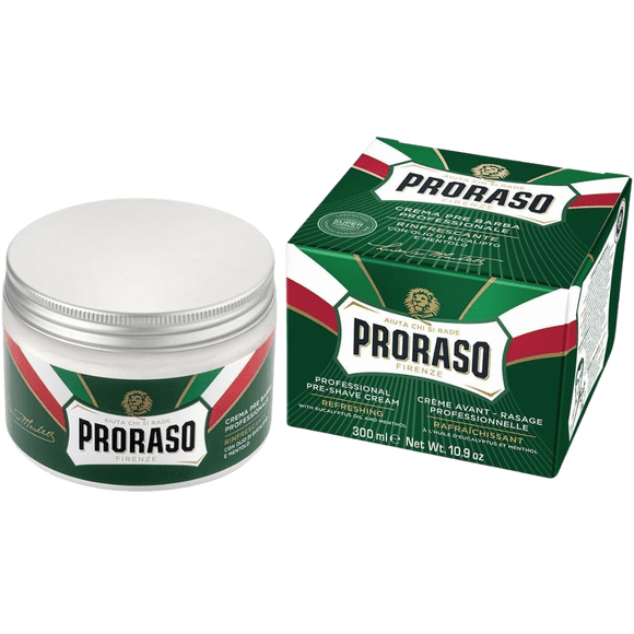 Crema de preafeitado Proraso Refreshing 325 ml con mentol y eucalipto