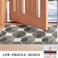 thumbnail image 3 of Gray White Gold Marble Pattern Door Rugs,Washable Non Slip Door Mats Indoor,Decorative Door Mats,Entry Mat Indoor for Entrance,Bedroom,Kitchen,Bathroom,17"x30", 3 of 6