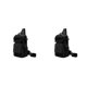 thumbnail image 1 of Minnieouse extensible de tela con bandolera transpirable para acampar y escalar, bolsa de pecho, capacidad para equipo de Camping Negro 2Conjunto, 1 of 6