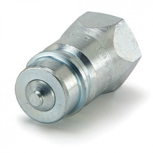 Pioneer 801015P Hydraulic Coupler, ISO Male Tip, 1/2" x 3/4", 16 NPTF