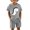 Light Gray, variant on Kid Boy Clothes Summer Clothes Pullover Dinosaur Short Sleeve Tops Shorts Kids Clothes 6T Boys
