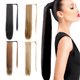thumbnail image 1 of Women's Long Straight Wig Ponytail Hair Extension Wrap Around Clip-In Pony Tail Hair Extensions Synthetic Hairpiece, 1 of 2