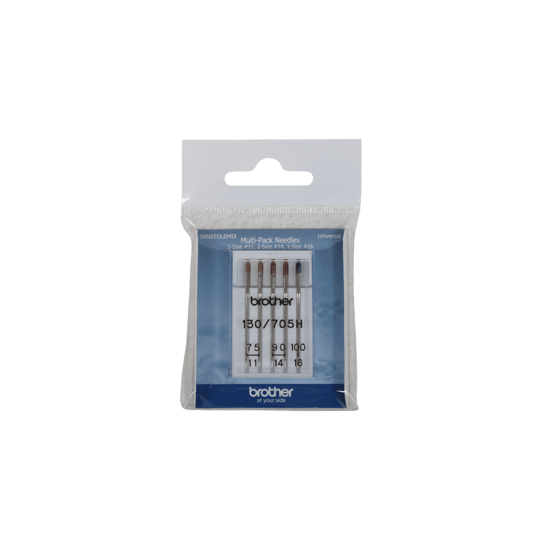 Benchmark Series 2013 Nickel 3個セット 3 pack) Brother SANEEDLEMIX 5 Pc Needles, 2 Pc 11/75, 2 Pc 14/90