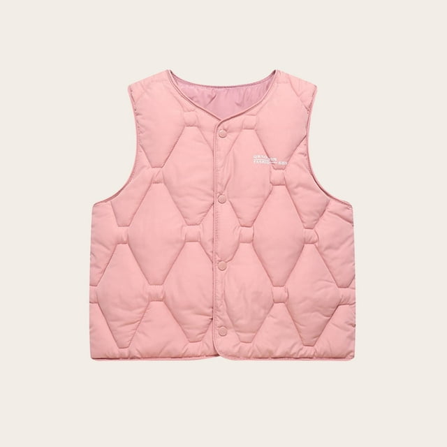 Cowsor Bébé Tout-Petit Garçons Filles Doudoune Matelassée Sans Manches Veste Matelassée Manteau Chaud d'Hiver Gilet Enfant Enfant Automne Vêtement d'Extérieur