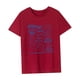 thumbnail image 4 of Camiseta para Mujer Strade Fareast Limited Ropa de Verano Elegante Cuello Redondo S Rojo, 4 of 7