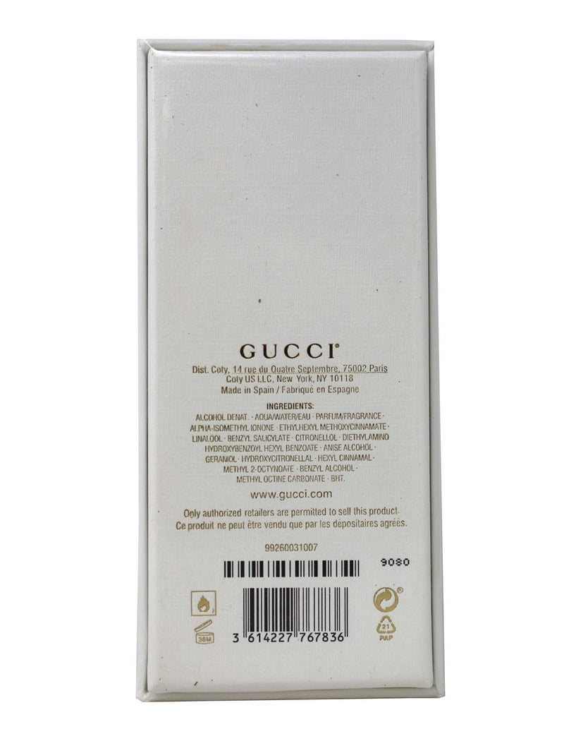 Gucci The Virgin Violet by Gucci Eau De Parfum Spray 3.3 oz for