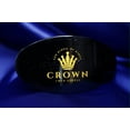 thumbnail image 2 of Crown Professional Brush Wavers Barbers- Luxury Glossy No Handle Palm 360 waves brush - - Medium Hard Boar Bristles with Black Gold Candy Paint - For Men with Durags, Wave Cap, Butter or Pomade (Palm, 2 of 6