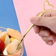 thumbnail image 2 of XWSHYW Aparatos de Utensilios de Cocina. Cuchara de Pala de Acero Inoxidable 304 Multifunción Creativa, Cuchara de Sandía Roja para El Hogar, Cuchara de Helado, 2 of 7