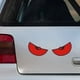 thumbnail image 1 of Pegatinas Reflectantes para Coche, Pegatinas de Ojo de Diablo, Pegatinas Decorativas Reflectantes para Coche, Pegatinas Personalizadas para La Ventanilla Trasera Del Coche, Juego de Dos Piezas, 1 of 6
