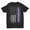 Black, variant on USA Flag Men's Blue Lives Matter Tee Natural, Large