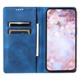 thumbnail image 2 of SaniMore for Google Pixel 8 Pro Case, PU Leather Embosed Mandala Flower Wallet Protective Phone Cover Card Slots Pocket Purse Women Men Kickstand Vintage Shockproof Anti-fall Shell, Blue, 2 of 9