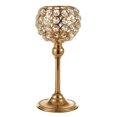 thumbnail image 3 of 2 piezas Candelabro de cristal Cristales Embellecimiento Candelabros Elegante boda Escritorio Centro de mesa Gabinete Oficina en casa Candelabro Decoración 20cm 25cm Sunnimix Porta vela, 3 of 5