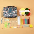 thumbnail image 3 of Crochet Hook Set Knitting Tool Set With Ergonomic Soft Handle  Crochet Tool With Storage Bag, 3 of 6