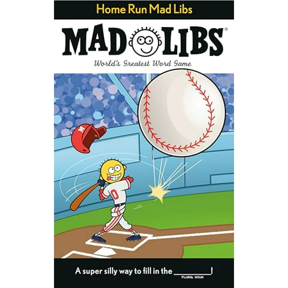 Pre-Owned Home Run Mad Libs: World's Greatest Word Game about Baseball (Paperback) 0593523202 9780593523209