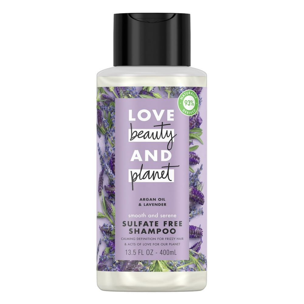 Love Beauty and Smooth and Serene Shampoo Sulfate Free Argan Oil
