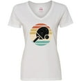 thumbnail image 3 of Inktastic Table Tennis Ping Pong Women's V-Neck T-Shirt, 3 of 5