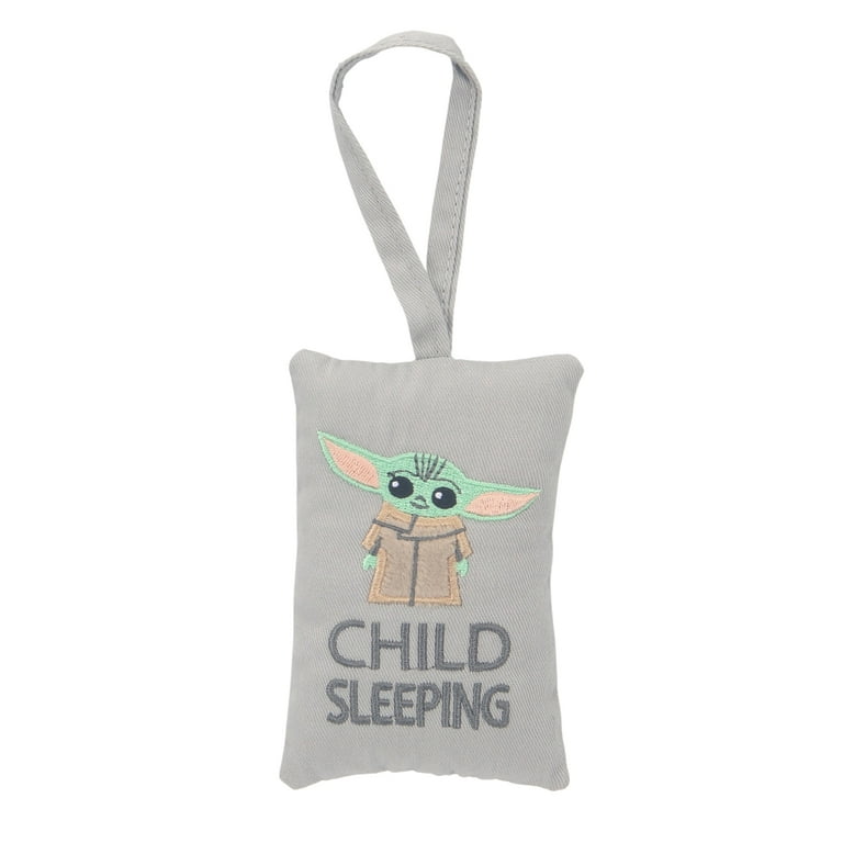 Lambs Ivy Star Wars The Child Baby Yoda Security Blanket Door Pillow Gift Set