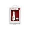 i.Sound Car Charger - Car power adapter (Apple Dock) - white - for Apple iPhone/iPod (Apple Dock)