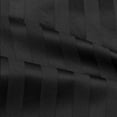thumbnail image 4 of Pure Giza Cotton (Twin Size) Striped Pattern Bed Sheets Set- 300-TC Bedding – Twin Size Bed, 12" Inch Deep Pocket 300TC Twin Sheets - Black Stripe, 4 of 7