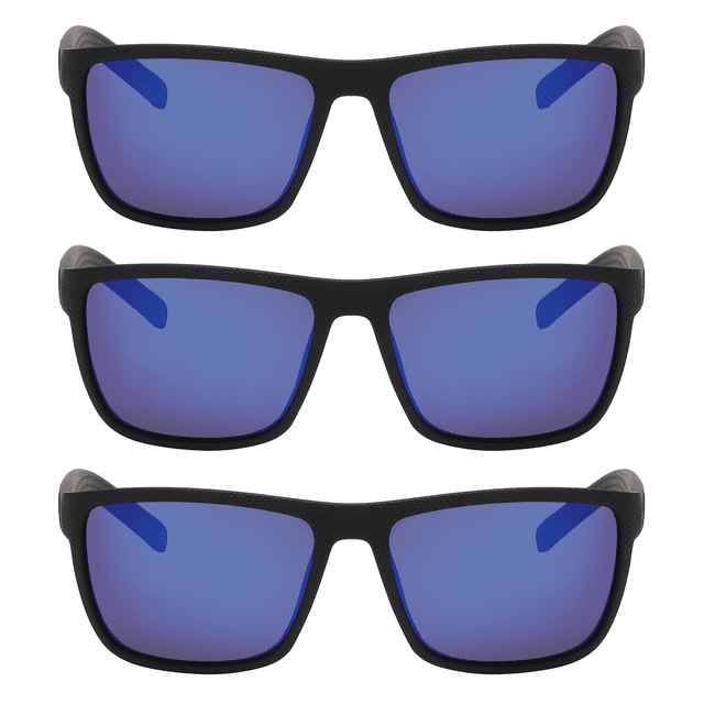 OWL Men's Sport Sunglasses for Men- UV400 & Stylish Frame Eyewear- Ideal for Sports Activities - Blue Mirror
