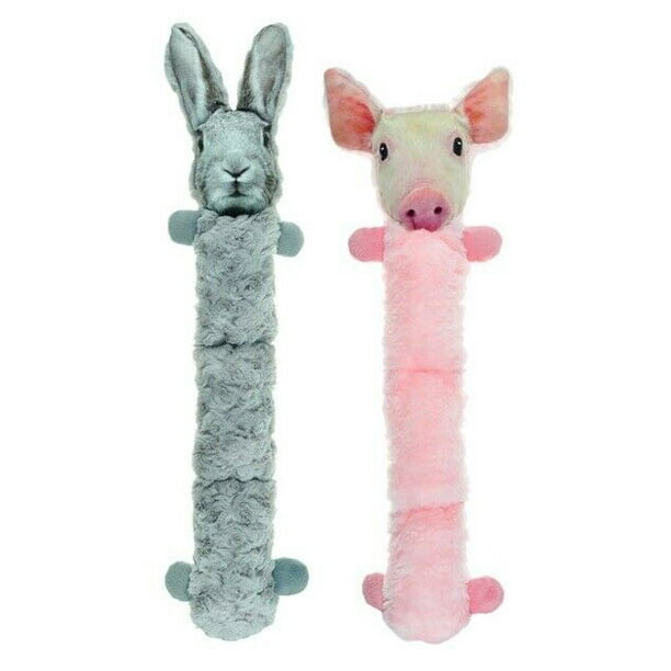 Tubular Squeaker Dog Toys 3 Stack 22