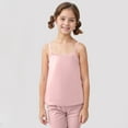 thumbnail image 2 of Akiihool Toddler Girl Tank Tops Girls Tank Top Cami Undershirts Cotton Camisoles(Pink,7-8 Years), 2 of 6