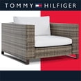 thumbnail image 1 of Tommy Hilfiger Oceanside Fauteuil d'Extérieur avec Accoudoirs, Gris et Brun, 1 of 14