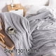 thumbnail image 2 of Manta de vellón reversible de 51 x 63 pulgadas, suave, afelpada, mullida, cálida, acogedora y gruesa, perfecta para sofá, cama, sillón y silla., 2 of 5