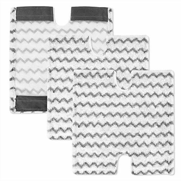 Steam Mop Replacement Pads for Shark Genius Lift-Away Steam Mop S3973D S6002 S5003D S6001 S6003 S5001 S5002 S3973WM,Washable Steamer Cleaner Pads for Hard Floor Cleaner(3 Pack)