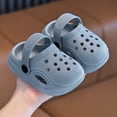 thumbnail image 2 of Dakaela 9M-10Y Toddler Boys Girls Garden Clogs Kids Slip On Water Sandals Breathable Quick Drying Summer Beach Slippers Outdoor Slides Blue, 2 of 6