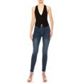 thumbnail image 5 of Women's Casual Solid Racerback Vest Button Down Closure, 5 of 7